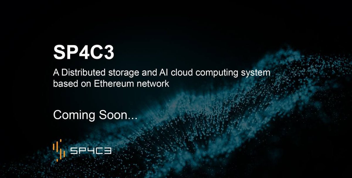SP4C3blockchain's tweet photo. Who are we? We're a distributed storage and #AI cloud computing system based on #Ethereum network.
Coming soon to bring security and improved functionalities to the #fintech industry.
#sp4c3 #comingsoon #Crypto https://t.co/rdt1qT2Suc