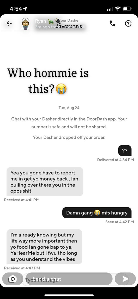 partynextweexnd's tweet image. chicago dashers so funny lmfao. my friend ain’t get his food cause of this