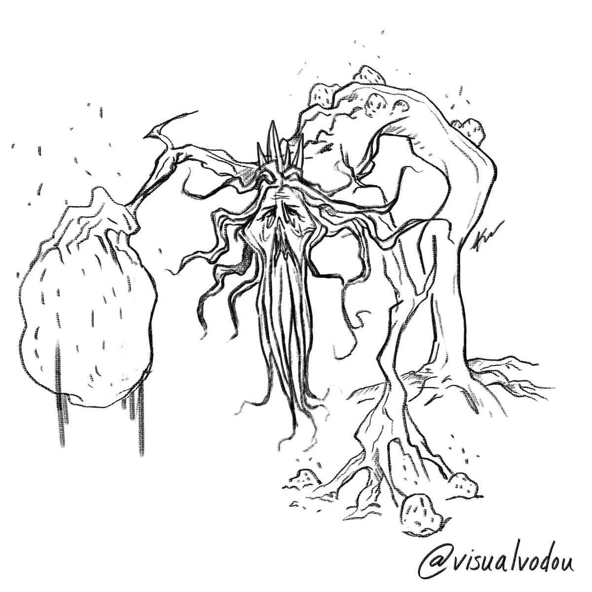VisualVodou's tweet image. False prophets - "It was an honor to serve you my lord."
.
.
.
.
.
.
.

#art #instaartist #sketch #picture #artist #tree #characterdesign #artistsoninstagram #design #sketchbook #originalcharacter #draw #visualvodou