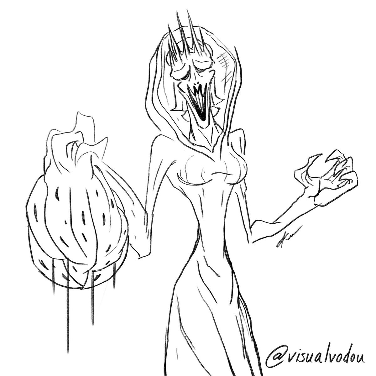 VisualVodou's tweet image. False prophets - "It was an honor to serve you my lord."
.
.
.
.
.
.
.

#art #instaartist #sketch #picture #artist #tree #characterdesign #artistsoninstagram #design #sketchbook #originalcharacter #draw #visualvodou