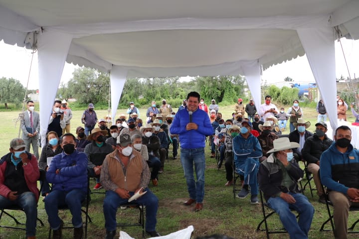 El objetivo del <a href="/gobiernohidalgo/">Gobierno Hidalgo</a> de <a href="/omarfayad/">Omar Fayad</a> es incentivar el trabajo de nuestros productores, desarrollando acciones que permitan impulsar la productividad y competitividad del sector agropecuario en todas las regiones del estado. @Car_Muniz 

#HidalgoCreceContigo