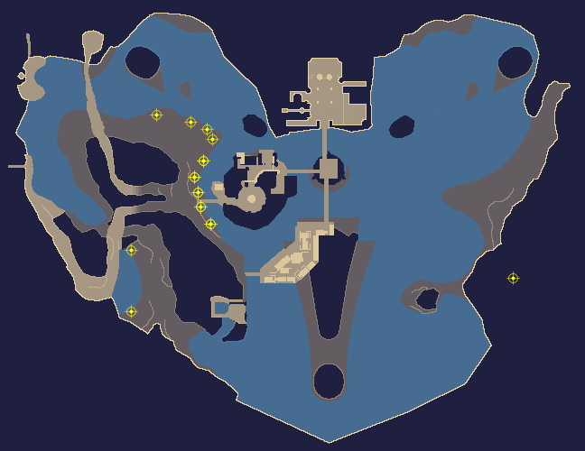 XenoSeriesWiki's tweet photo. A few enemy and collectable spawnpoints in XC1 are placed wrong because a number is positive/negative but it should be the opposite. For example, there's a Cute Brog in Colony 9 just vibing out of bounds to the east. It should be with its fellows on the Cliff Lake shoreline. https://t.co/PbRHoEjgdC