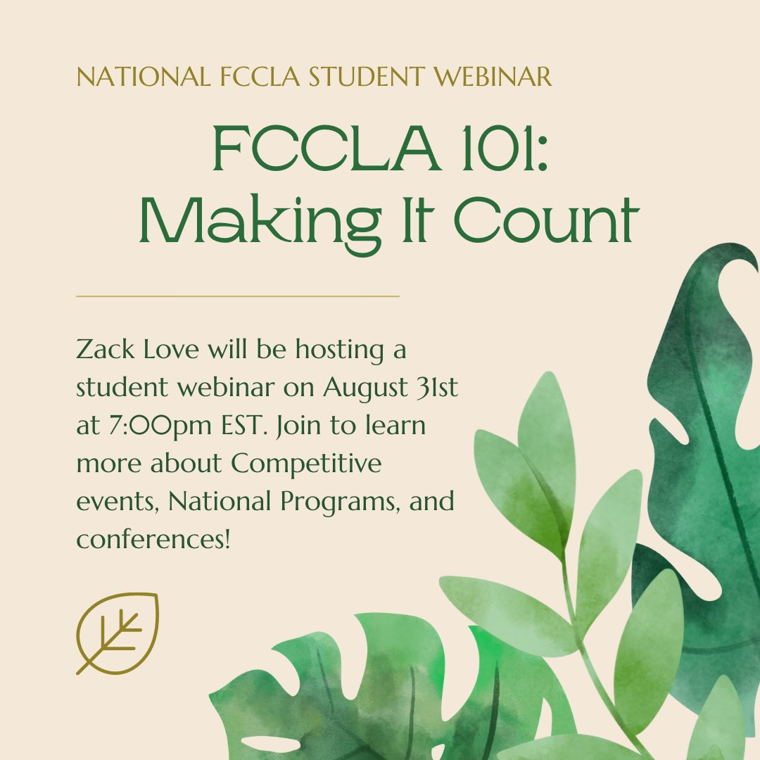 Georgia FCCLA tweet media