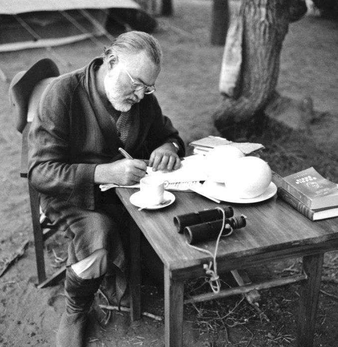 ScozzariFrank's tweet photo. Write hard and clear about what hurts.
—Ernest Hemingway— https://t.co/0oFDqkzwjJ