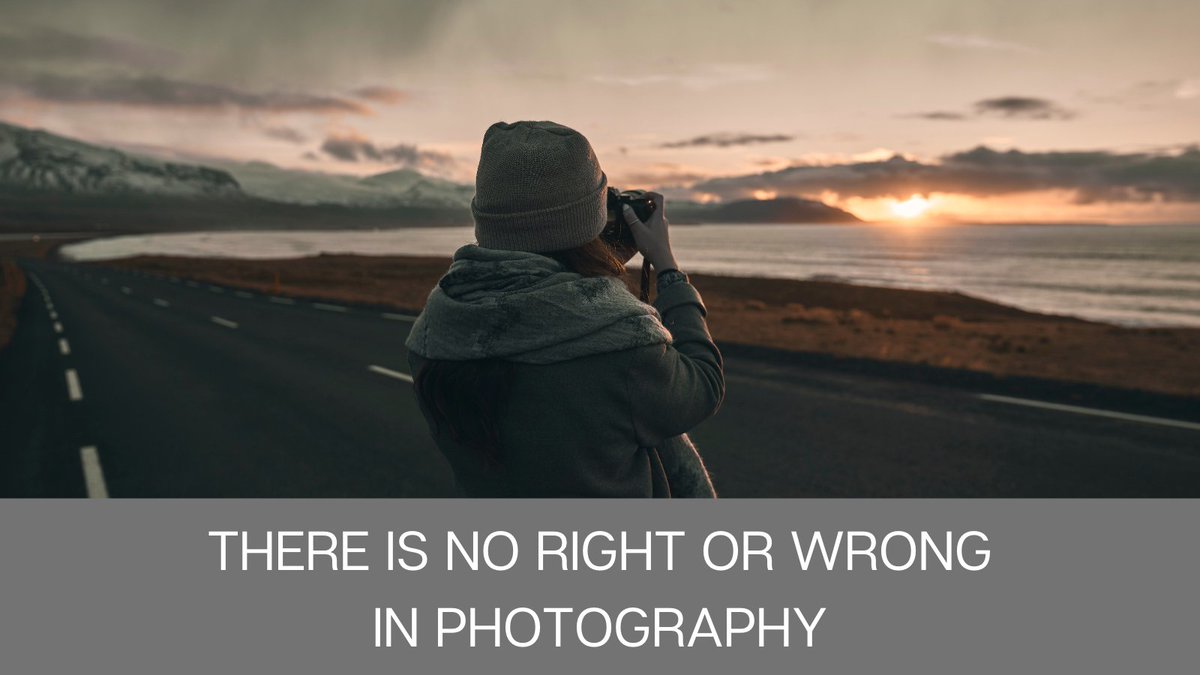 There Is No Right Or Wrong In Photography 🧐

Learn more here: buff.ly/3gu1Y9M

--
#Photography #PhotographyTips #CompositionInPhotography #Photographers #Cameras #CameraSettings #CameraExposure #ExposureInPhotography #CameraEquipment #CameraGear