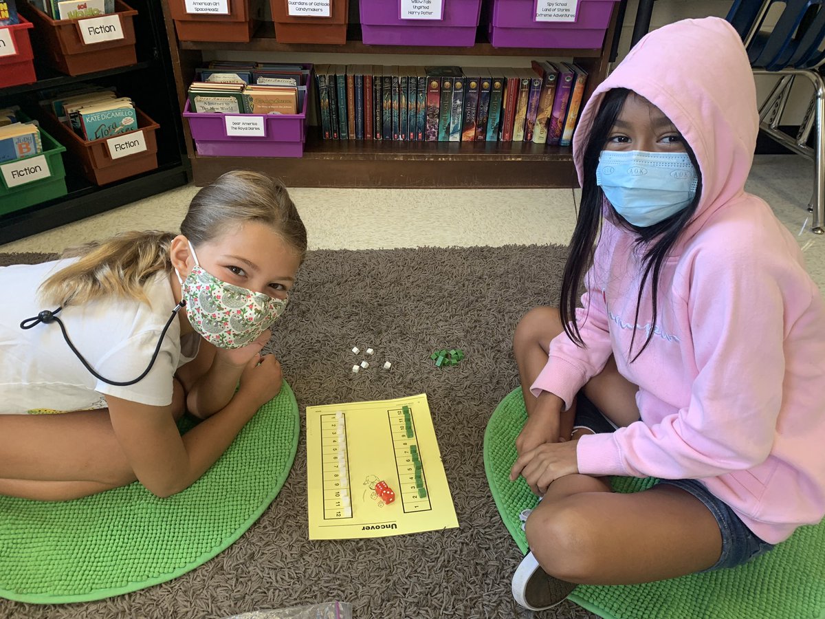 MissReed_Coates's tweet photo. We played our first partner math game of the year together! #partnergames #WeLoveMath https://t.co/YLb7D9YRUz