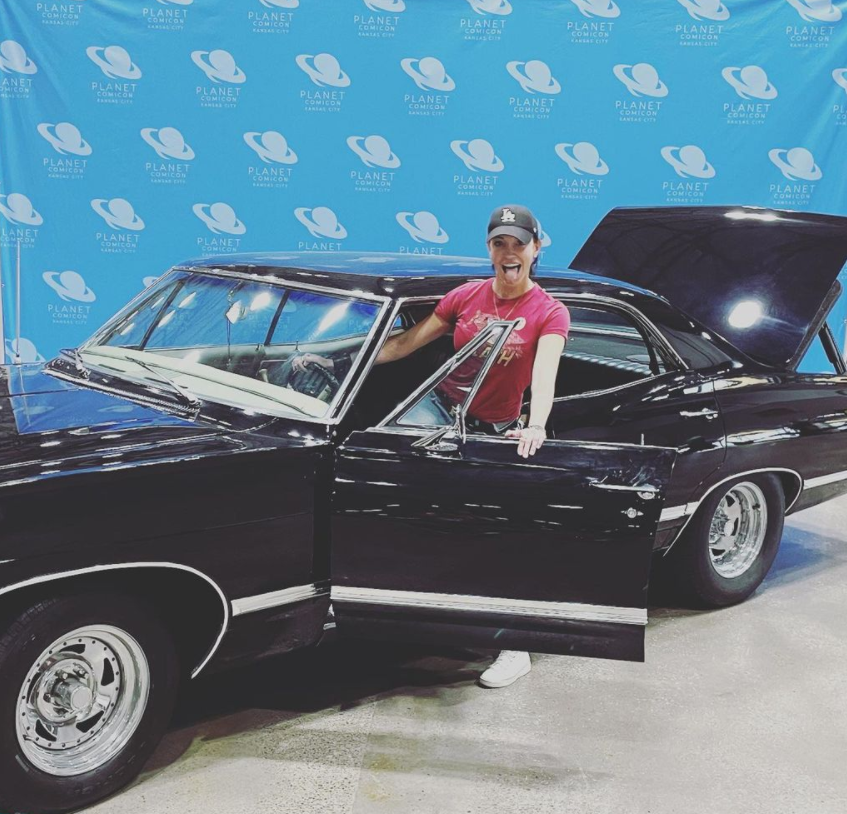 Katie Cassidy (@mzkatiecassidy) on Twitter photo That’s right boys… <a href="/jarpad/">Jared Padalecki</a> @jensenackles THE O.G. Ruby is gettin’ behind the wheel! 😉 #Supernatural #planetcomicon That’s right boys… <a href="/jarpad/">Jared Padalecki</a> @jensenackles THE O.G. Ruby is gettin’ behind the wheel! 😉 #Supernatural #planetcomicon