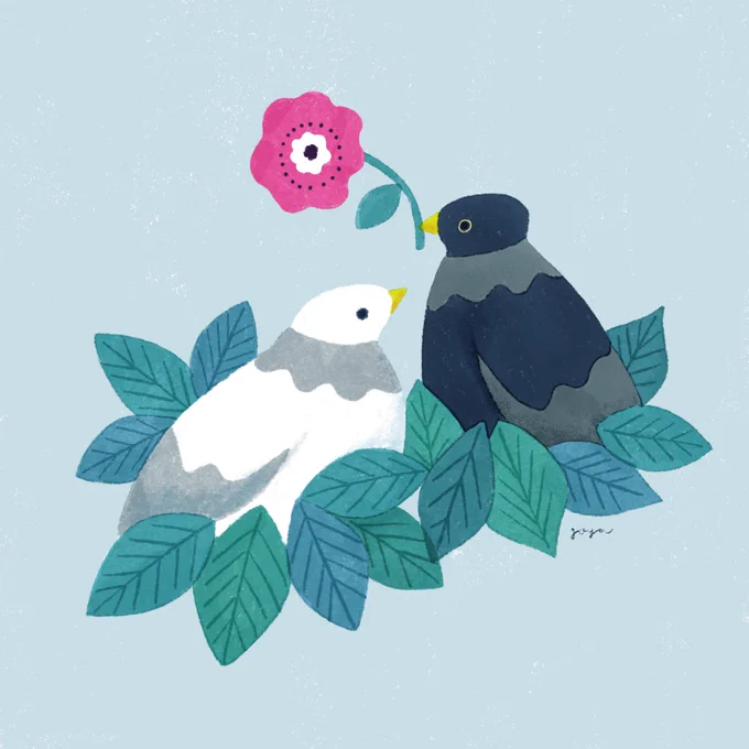 ちょっと早いけども

#今月描いた絵を晒そう 