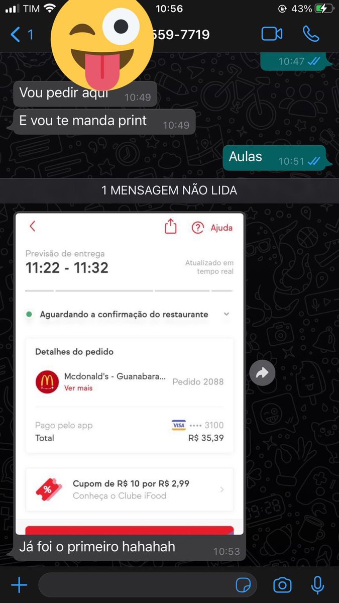 BenjaminCc12's tweet photo. IFOOD /APROVAÇÕES ON ✅ https://t.co/cxGCydowiv