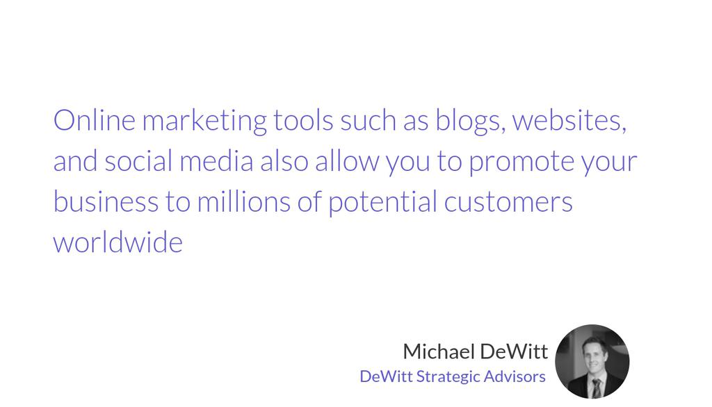 Building a strong online presence is an absolute necessity for every business that wants to flourish and succeed in the digital age.

Read more: lttr.ai/k47i

#StrongOnlinePresence #AbsoluteNecessity #DigitalAge #Dewitt #Strategy #Advisors #Digitaltransformation