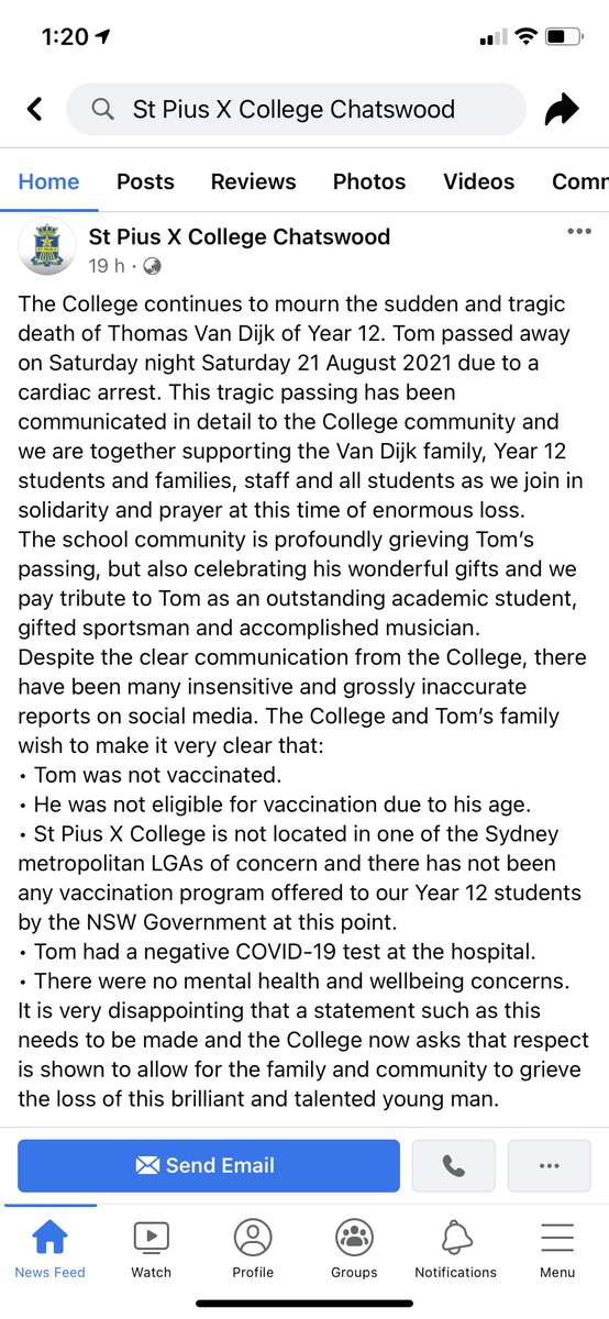 rachelbaxendale's tweet photo. Turns out anti-vaxxers used the recent tragic death of a boy in Syd who had never been eligible for a Covid vax, let alone received a dose, to attempt to advance their cause. I have no words for how f***ed in the head someone would have to be to do this. Thinking of his family. https://t.co/pBsOzVclts
