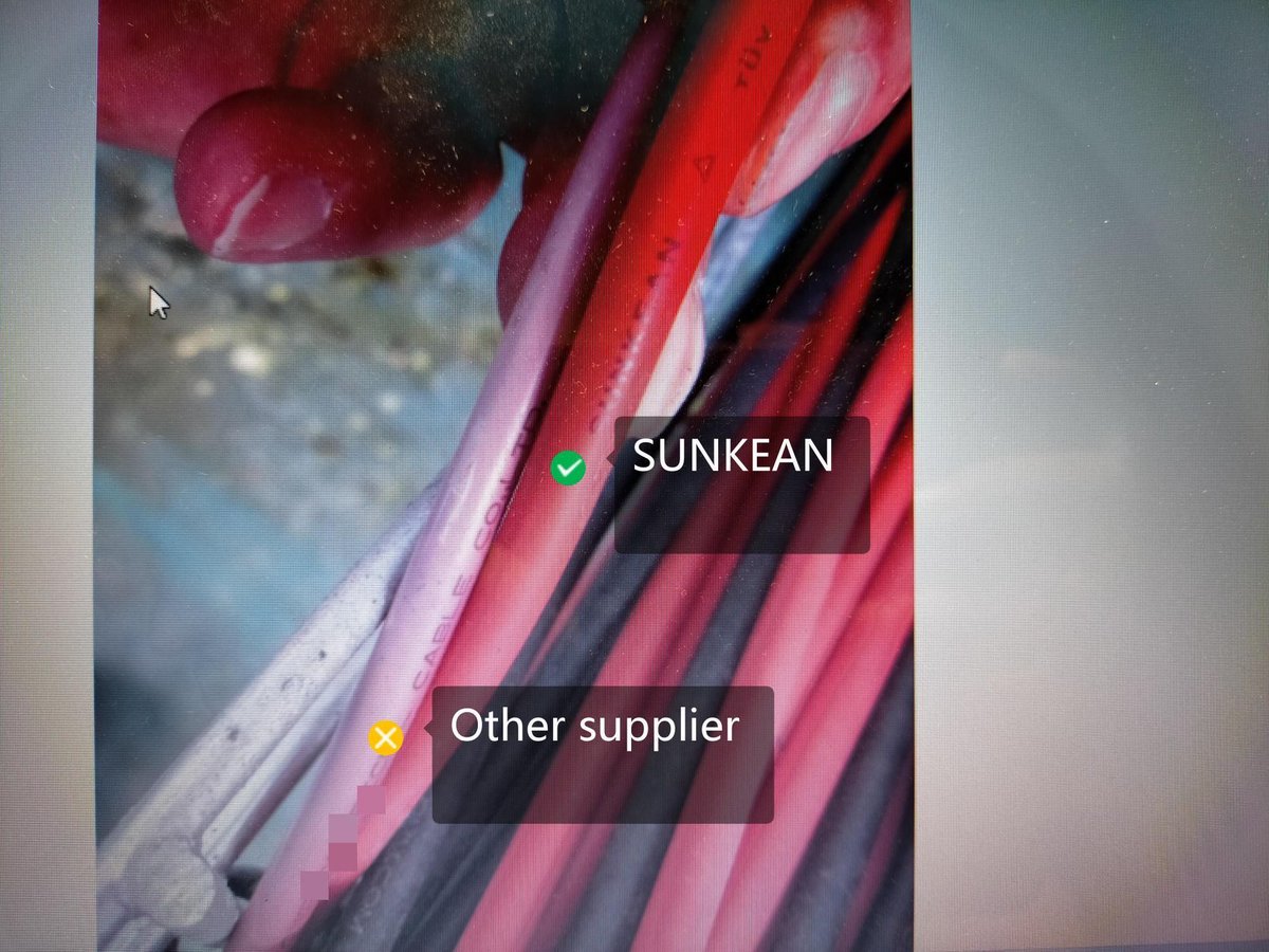 NEW CUSTOMER FEEDBACK——High Quality Assurance!
Come and Cooperate with SUNKEAN!
#solar #solarcable  #solarpanel #solarenergy #greenenergy #renewableenergy #solarpower #pvsystem #renewable #sustainable #mono  #solarmodules #solarnews #pv #cleanenergy #clean #photovoltaic #cable