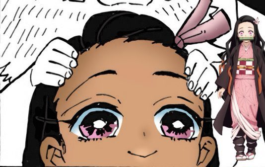 FavIsHispanic's tweet photo. nezuko from demon slayer is hispanic ! https://t.co/h7AOaUWbGD