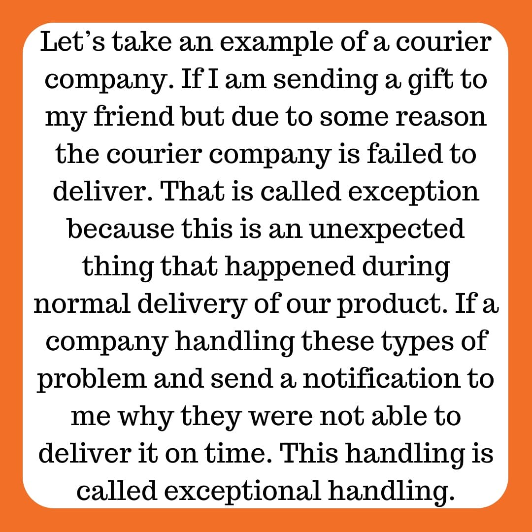 GoalJava's tweet image. Want to read it in detail then click on link: javagoal.com/exception-hand…
#javadeveloper
#android
#javacode
#codinglife
#Coding
#devcommunity
#CodeNewbie
#CodeNewbies
#WomenWhoCode