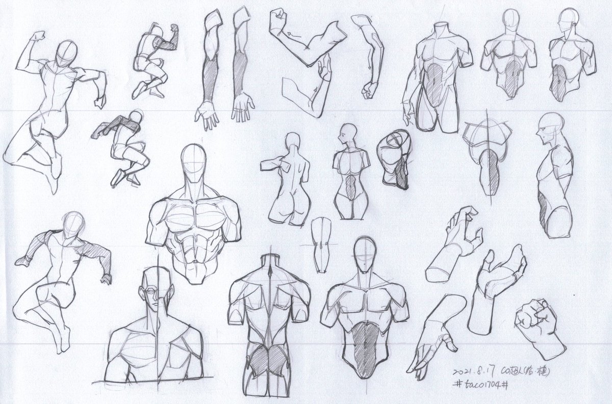 Codomo超人v Twitter Dailydrawing Sketches Figuredrawings Copypaintings 人体日绘 速写 日絵練習 落書き 模写 临摹 涂鸦 Doodles