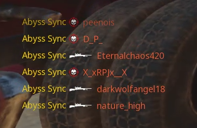 xItsSync's tweet photo. hello @AbyssOutlaws https://t.co/WK2c2eN6pg