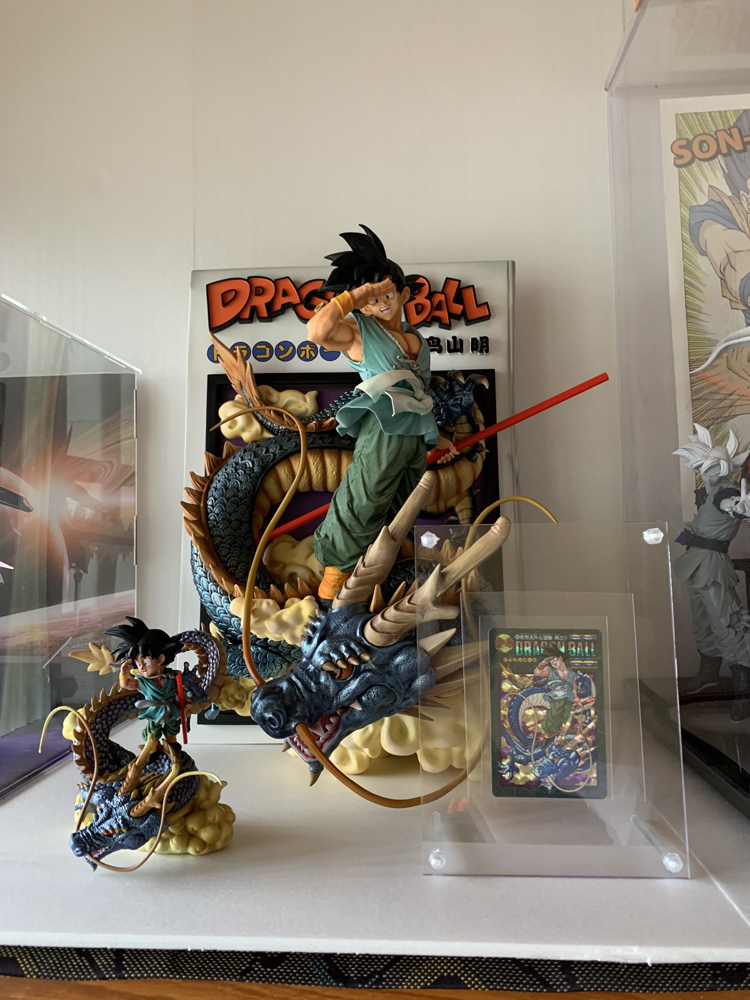 ドラゴンボール ガレージキット バイバイ・悟空 フィギュア 神龍&悟空 ドラゴンボール ガレージキット バイバイ・悟空 フィギュア 神龍&悟空