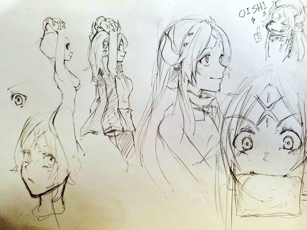 今日の練習。
エクレシアちゃん。 