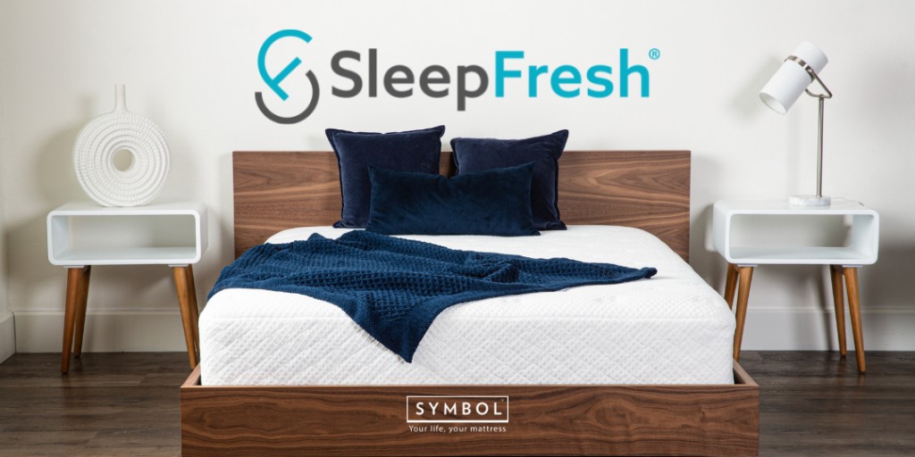 SymbolMattress's tweet photo. Sleep Fresh Bed featuring Sanitized® technology is on display now in our World Market Center space, C-1529. Come visit us and experience why the Sleep Fresh Bed is a Consumer Reports top recommended mattress! #lasvegasmarket #SymbolMattress #sanitized #SleepFreshBed https://t.co/wIx2NzNHYG
