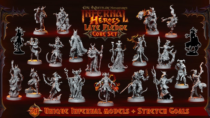 Hack+Slash Minis (@miniaturesepic) on Twitter photo If you missed our Infernal Heroes Kickstarter, you can now late pledge on <a href="/MyMiniFactory/">MyMiniFactory</a> here:
myminifactory.com/campaigns/epic… If you missed our Infernal Heroes Kickstarter, you can now late pledge on <a href="/MyMiniFactory/">MyMiniFactory</a> here:
myminifactory.com/campaigns/epic…