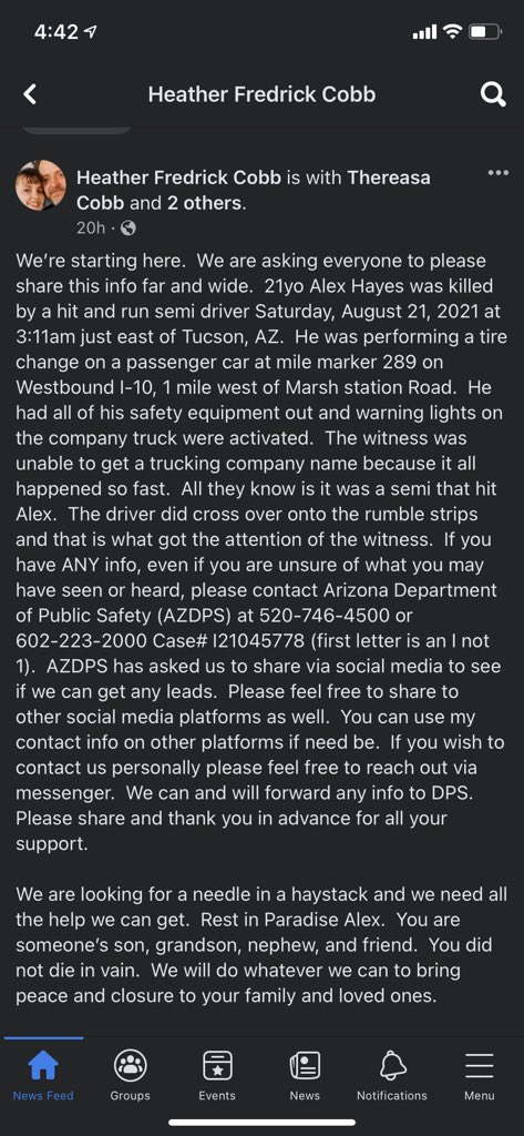 denibaby99's tweet photo. @whatsuptucson EVERYONE PLEASE SHARE! Contact @Arizona_DPS if you have any information. #alexhayes https://t.co/1d3lsh64wS
