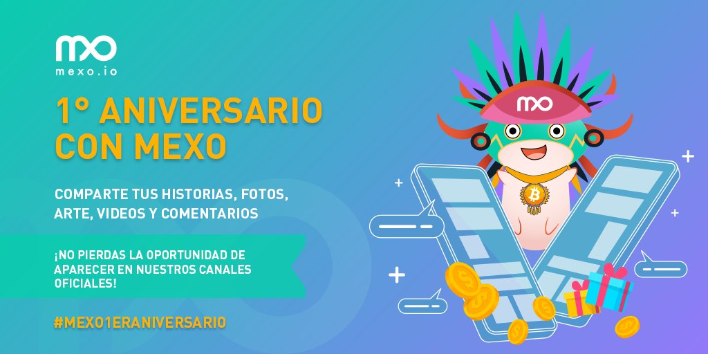¡Comparte tus momentos con Mexo! 🥳

🥰🎉 Sin ti, esto no sería posible Mexo Trader, queremos conocer tus opiniones y momentos a tu lado.

Para compartir puedes usar el #Mexo1erAniversario

➡️ mexo.io/anniversary