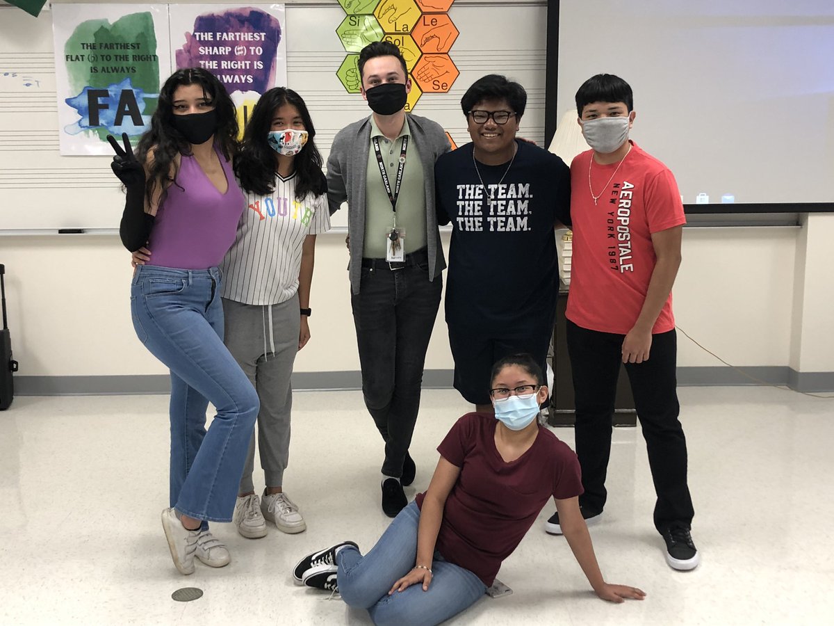 Raider choir had our first after school rehearsal today! Can’t wait to make some beautiful music at our fall concert! 😁