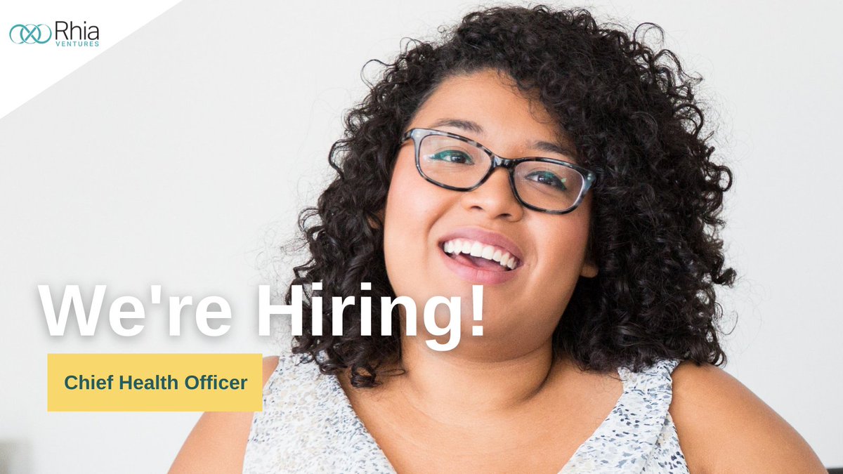 We're #hiring! We're looking for someone to take over the #ChiefHealthOfficer position to add technical expertise &amp; knowledge of #reproductivehealth systems to our team. Learn more about the role here: loom.ly/3h8P0pI

The #jobsearch is being managed by NPAG. 

RT!