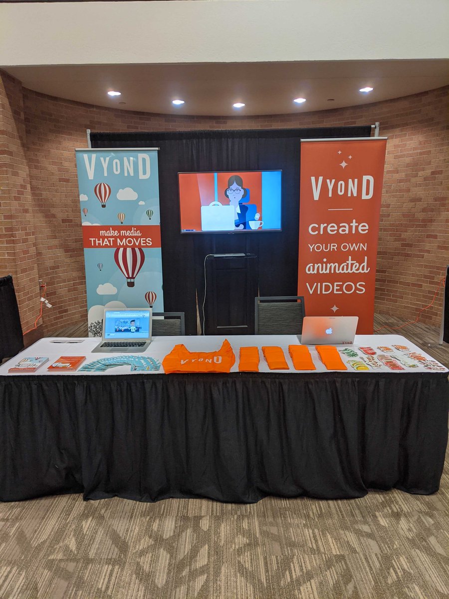 Vyond's tweet photo. It was wonderful to connect with the video maker community at the 2021 Southwest Learning Summit last week.
#ATDDallas #SWLS2021 #DallasKnowsTalent https://t.co/Q6VGLEeBfU