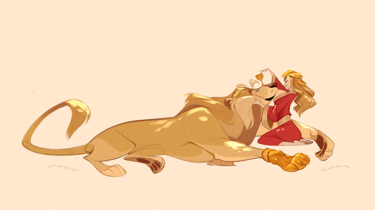 ARealTrashAct's tweet photo. I loved a maid as fair as summer, with sunlight in her hair. ☀️🦁 https://t.co/U8dx2g8YhZ