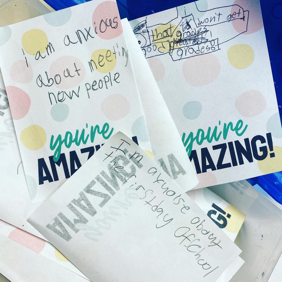 HeatherLee_WH's tweet photo. Ss shared their worries about entering 6th grade so I know how to help them. #safekeeper #iheartcd #LMS #LPS1stDay #LPSLeads @LibertyLMS https://t.co/2cgE5hNsbD