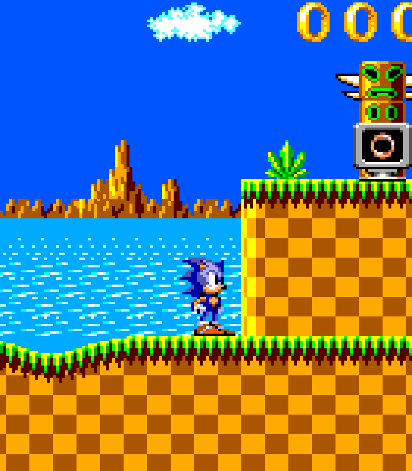 Mastered Realm on X: Did you guys know Sonic CD had a unique art style for  sprites on some areas? Sonic Mania style is closer to that one than Sonic 1  itself! #
