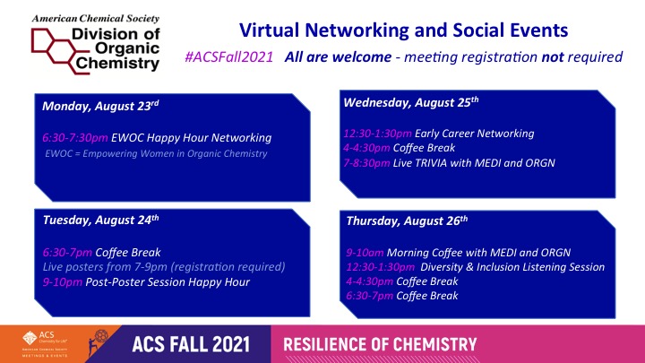 Annaliese Franz (@annaliesefranz) on Twitter photo Starting now (9-10pm EDT), the ORGN post-poster happy hour networking session <a href="/ACSorganic/">ACS Organic Division</a>! click here to stop by: bit.ly/3B0I8uS Starting now (9-10pm EDT), the ORGN post-poster happy hour networking session <a href="/ACSorganic/">ACS Organic Division</a>! click here to stop by: bit.ly/3B0I8uS