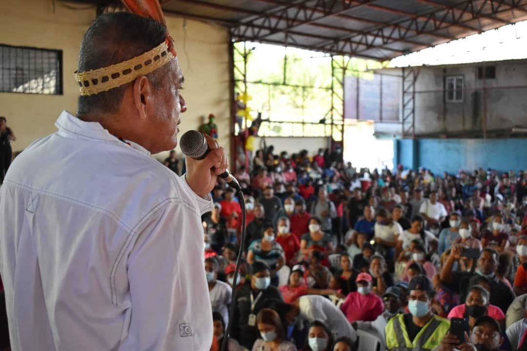 milthontovar's tweet image. Unidad, lucha batalla y victoria, Una de las ecuaciones infalibles de nuestro eterno Comandante. Nuestro hermano @amarcanopsuv junto a @tatachavista y @manolovallez promueve, en Bolívar, la unidad de los patriotas para preservar nuestro bien ma preciado: la independencia.