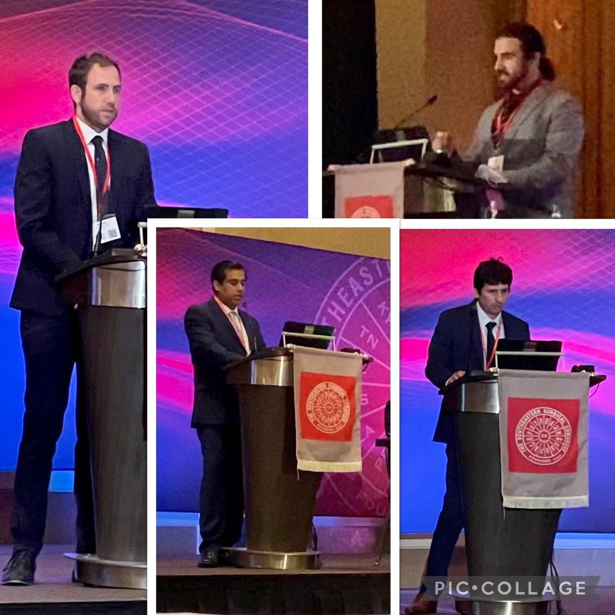 RossSharona's tweet photo. At the 2021 SESC with our fellows. Drs Rosemurgy, Sucandy,&amp; I had 10 presentations. The fellows did an amazing job presenting. I would like to thank the Congress 4 electing me as 2021-22, 2nd Vice President of SESC #SESC21 #roboticsurgery #Cancer @SAGES_Updates @AHPBA @SSATNews https://t.co/ID0dDnimb4
