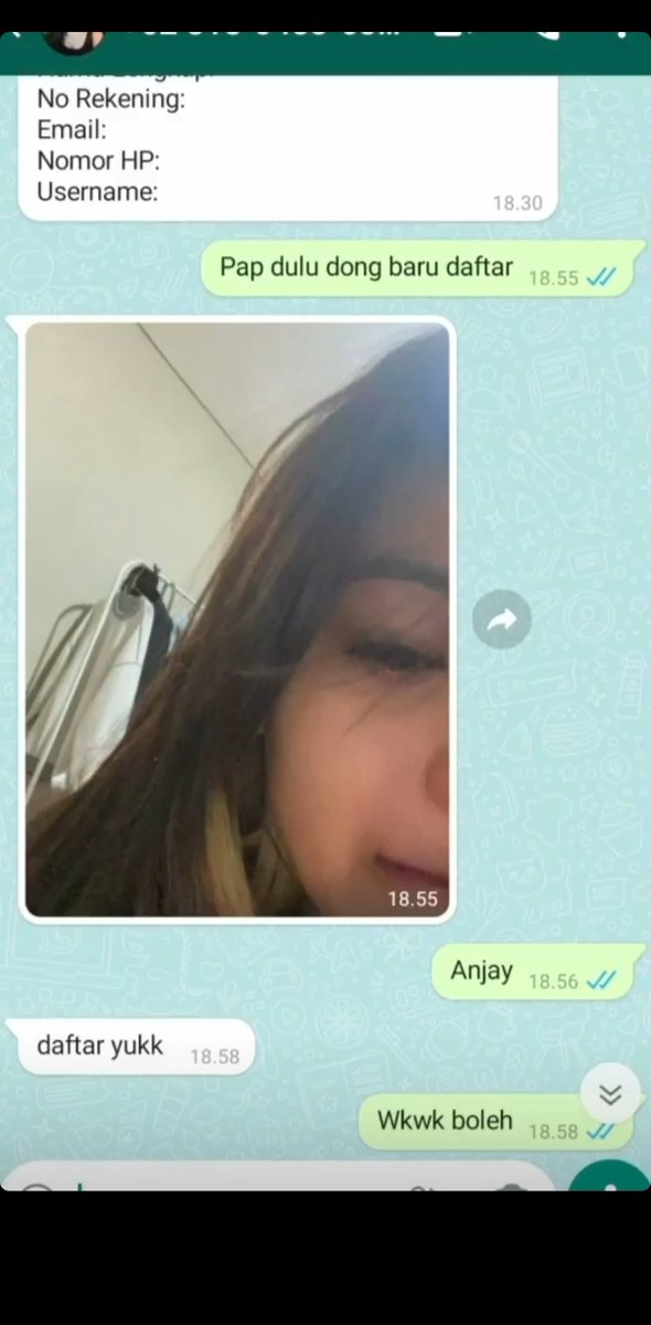 papabenk's tweet photo. ▶️ di pap pacar ❌
▶️ di pap cs judi online ✅ https://t.co/0AwGc0iDXF
