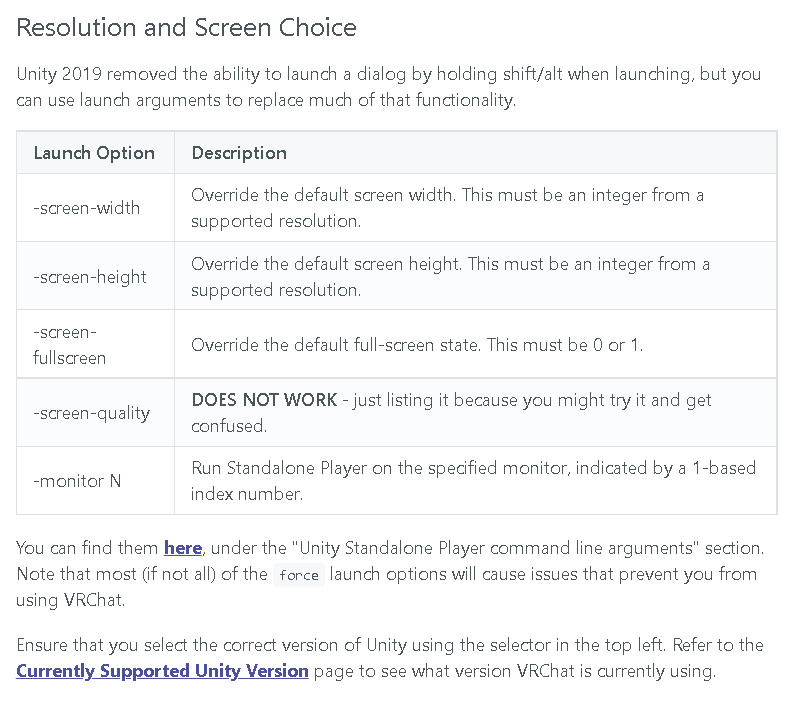 れいぢ Vrchat一般人 Vrchatのウインドウモード切り替え そういえば 起動時にshift押しっぱなしにするとウィンドウモードの切り替えができる設定画面が表示されてた でも Unity19からはこの機能がオミットされていてもう使えない どなたか代替案を