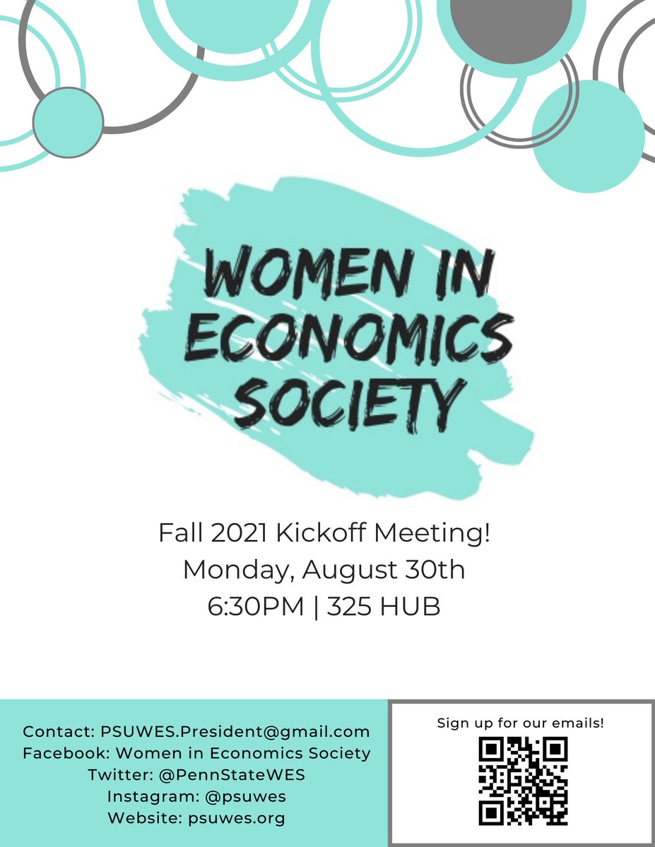 PSU Women in Economics tweet media