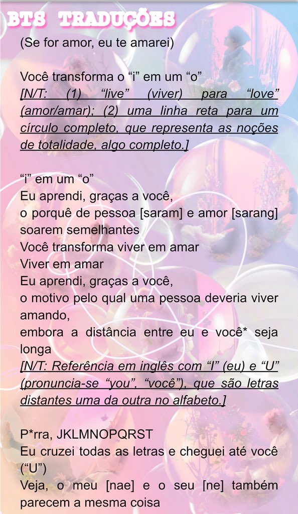 Tradução das músicas do Love Yourself: Answer / X