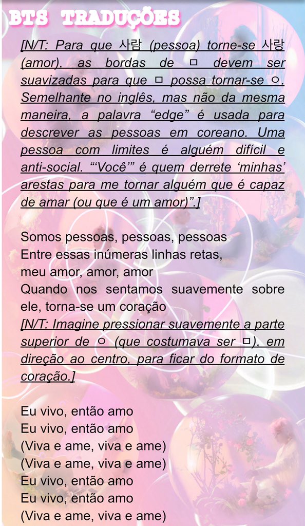 Tradução das músicas do Love Yourself: Answer / X