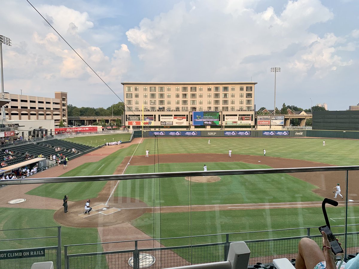 NAChamber's tweet photo. Our Chamber President &amp; Ambassadors had a great time at the 2021 SRP Park Networking Night! 

#nachamber #networking #srppark #augustagreenjacketsbaseball #opportunity https://t.co/swSXu0VdaJ