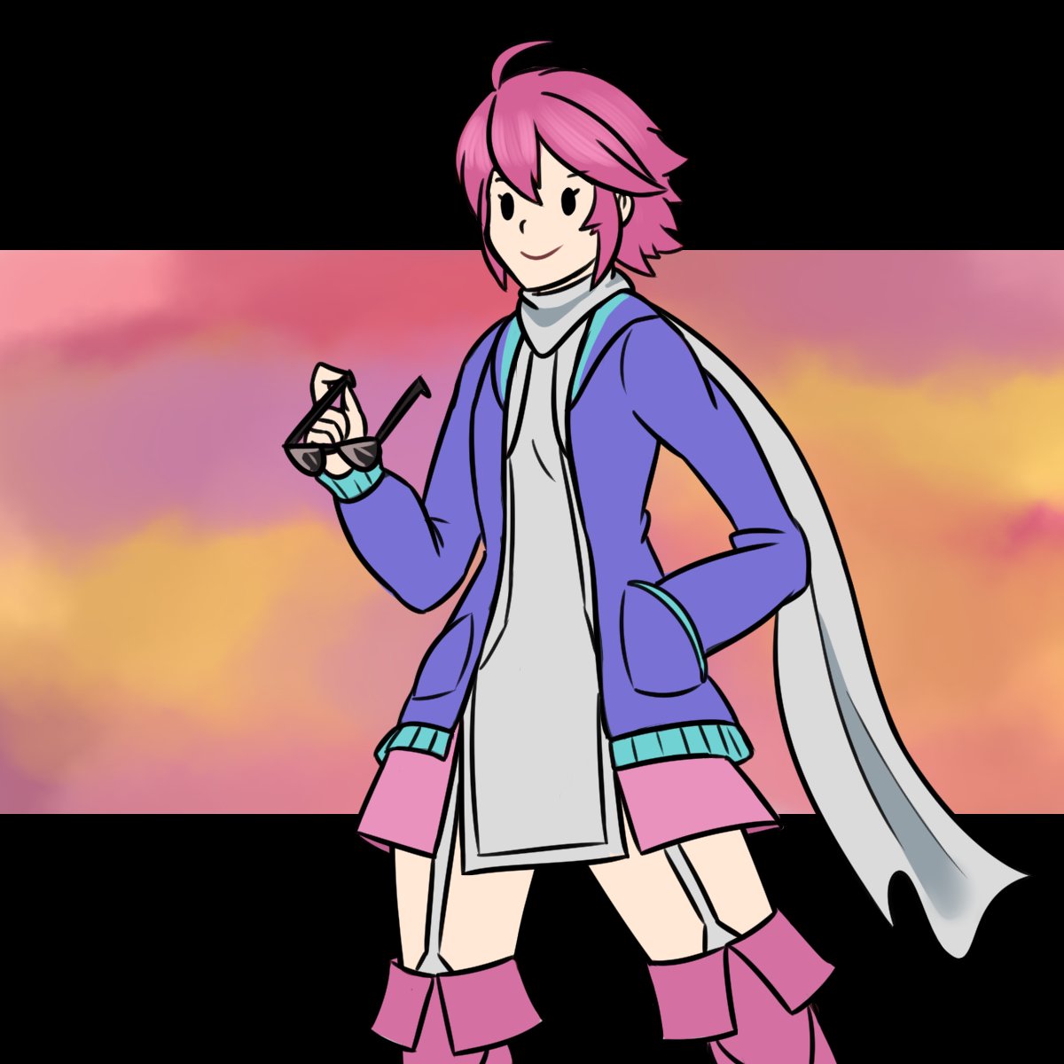 JDAlbum's tweet photo. Hinoka jacket doodle #July #Day17 2019 #FireEmblem #Fates #FE14 #Hinoka #swimjacket #swimsuit #Mother3 #Kumatora #jdarts #bean https://t.co/a9oh4RO6pO