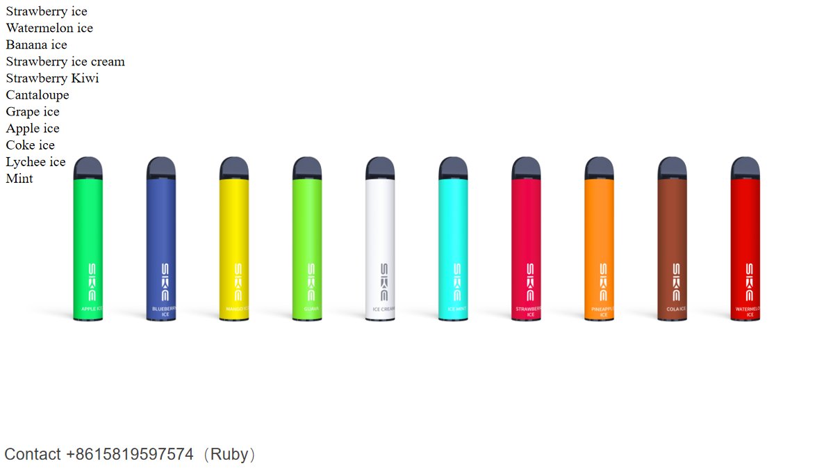 RubyChe48746213's tweet image. 1500puffs-5ml-900mAh-1003B
More info. at sikaryvapor.com
Vape factory provide OEM/ODM service
Contact: +86 15819597574( Ruby)

#vape #disposable cigarettes #e-cigarettes #electronic cigarettes
