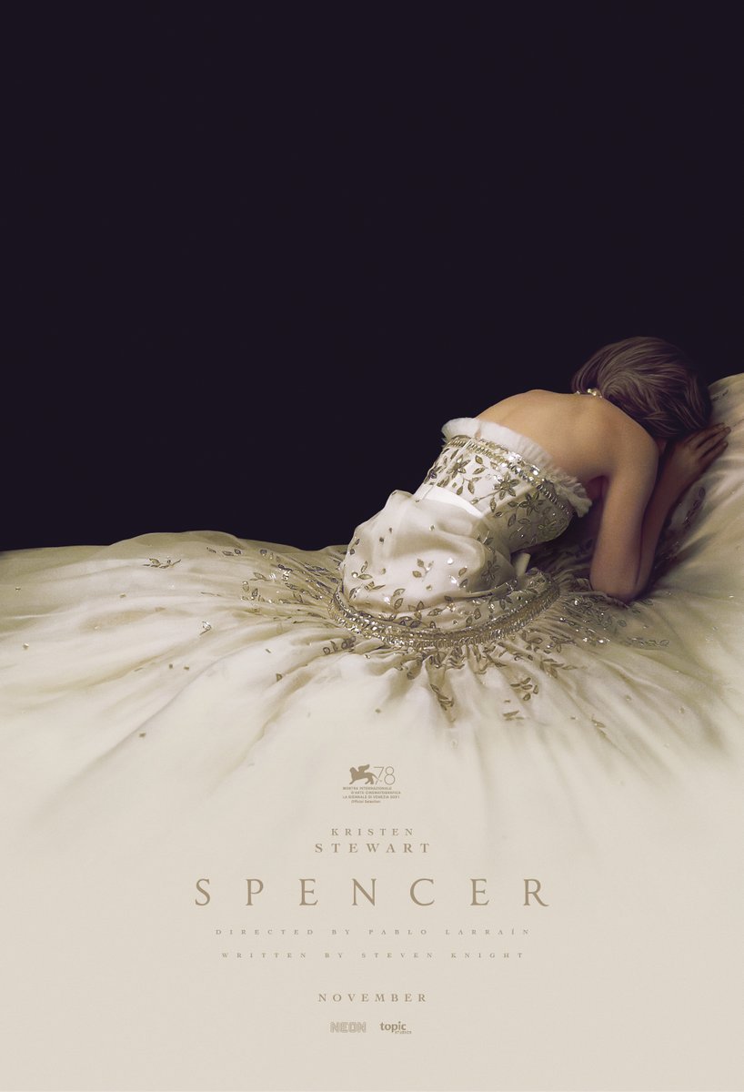 Every fairy tale ends.
Kristen Stewart is Diana Spencer.
A glimpse at Pablo Larraín's SPENCER.
In Theaters Nov. 5