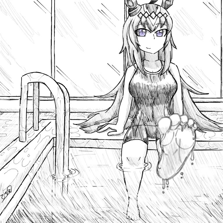 水着オグリ
#ウマ娘 