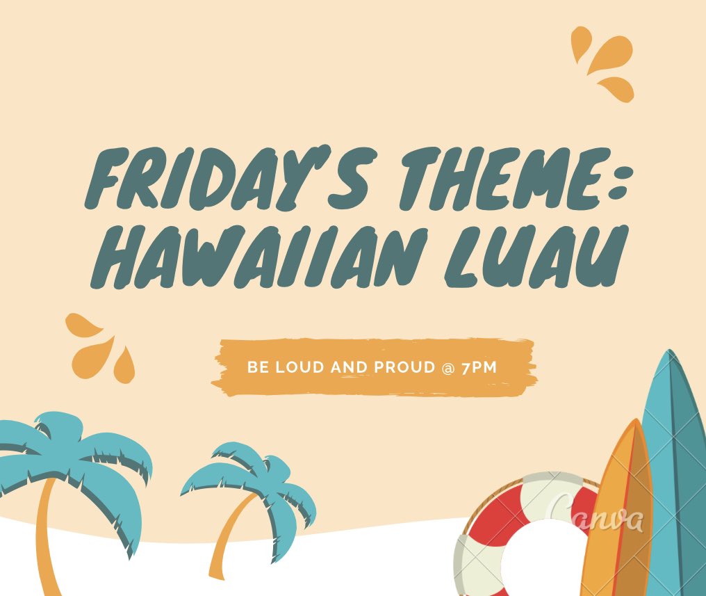 For Friday’s first game against Chambersburg, the theme will be Hawaiian luau. See everyone back inside the stadium at 7 PM 💙💛