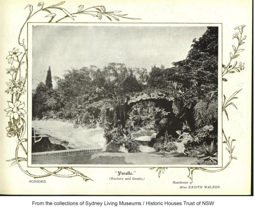 MuseumMinx's tweet photo. Just discovered 'Our beautiful homes' (1905), showcasing some beautiful Sydney homes, digitised by @sydlivmus on @internetarchive! Includes a beautiful image of the grotto at Yaralla, a place I visited many times as a child https://t.co/t5So2G0si1 https://t.co/VzdlkPzbf5