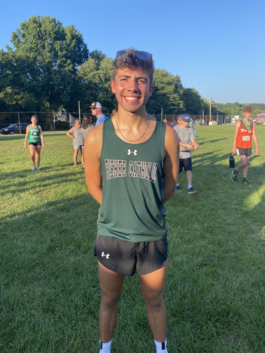 Congratulations to our own Patrick Kenney for his win in tonight’s boys varsity race!