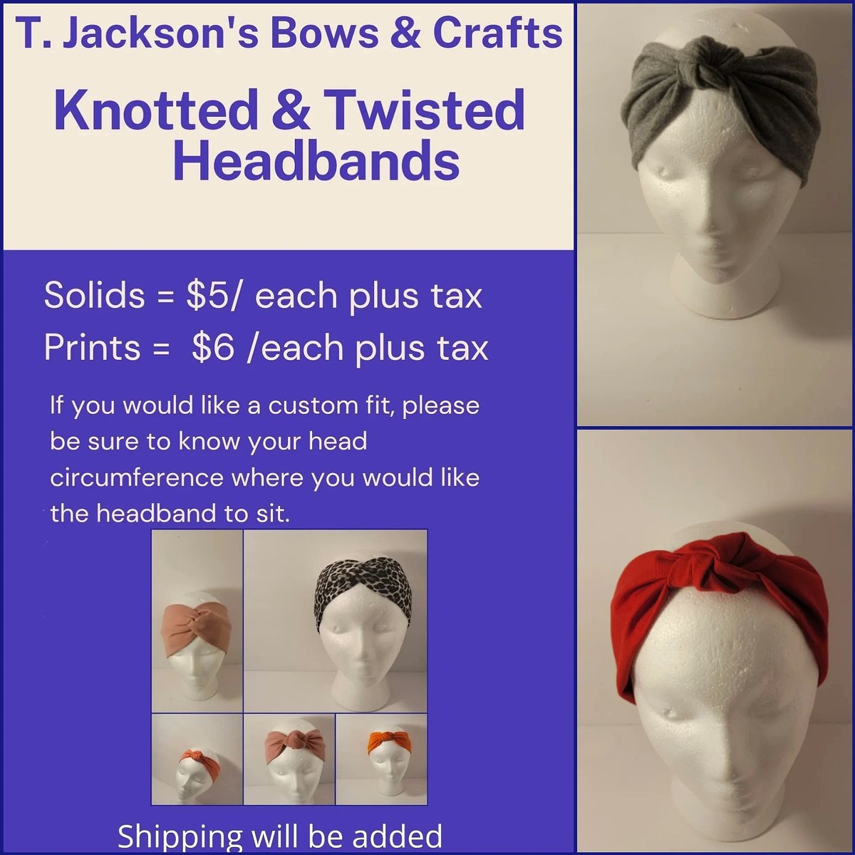 t_jacksonsbows's tweet image. Twisted &amp;amp; Knotted Turban Headbands #tjacksonsbowsandcrafts #headbands #turbanheadband #hairaccessories