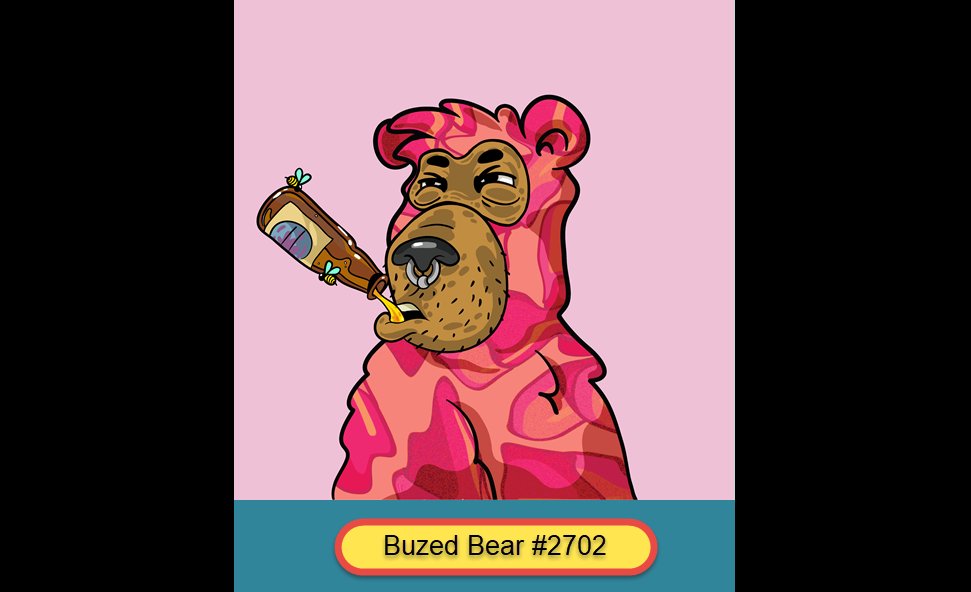 bmwconvoy's tweet photo. ๐ฅ Buzzed Bear NFT Giveaway ๐ฅ
๐จ Ends 8/29 11pm EST ๐จ
1) Like & RT
2) Follow: @bmwconvoy @WegoBattle
3) Tag 3 friends
๐ Buzzed Bear Owners ๐
๐ฐ Chance to Win $800 in eth
Post your OS bear in your comment
Bear w/ most likes wins!
@BuzzedBears #buzzedbear
#NFTGiveaway https://t.co/16na5Nycej